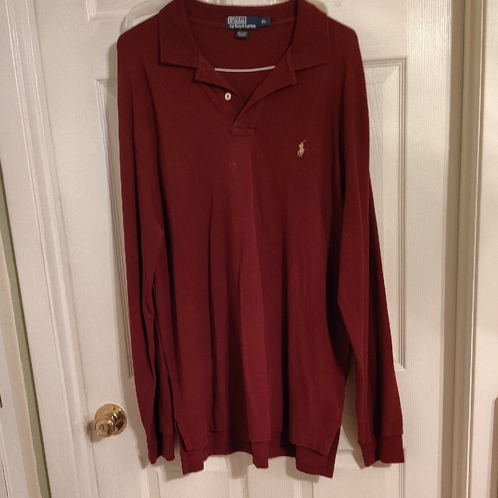 Polo by Ralph Lauren Red Polo Shirt Classic Style